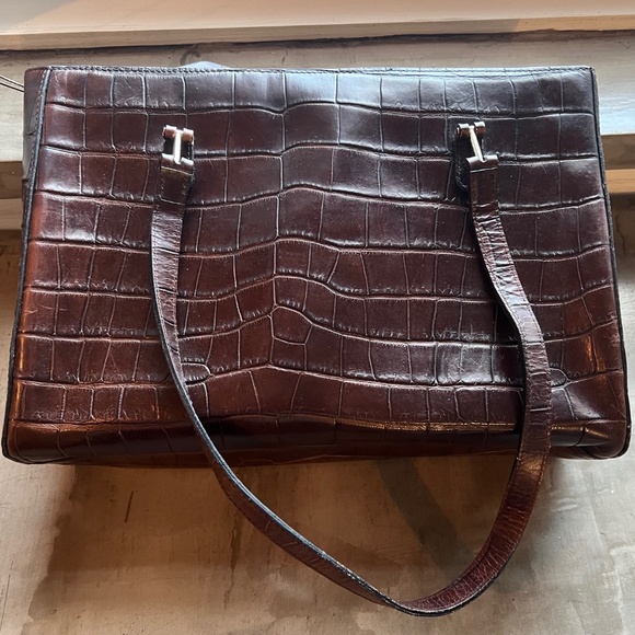 Ann Taylor leather shoulder bag - Picture 6 of 10